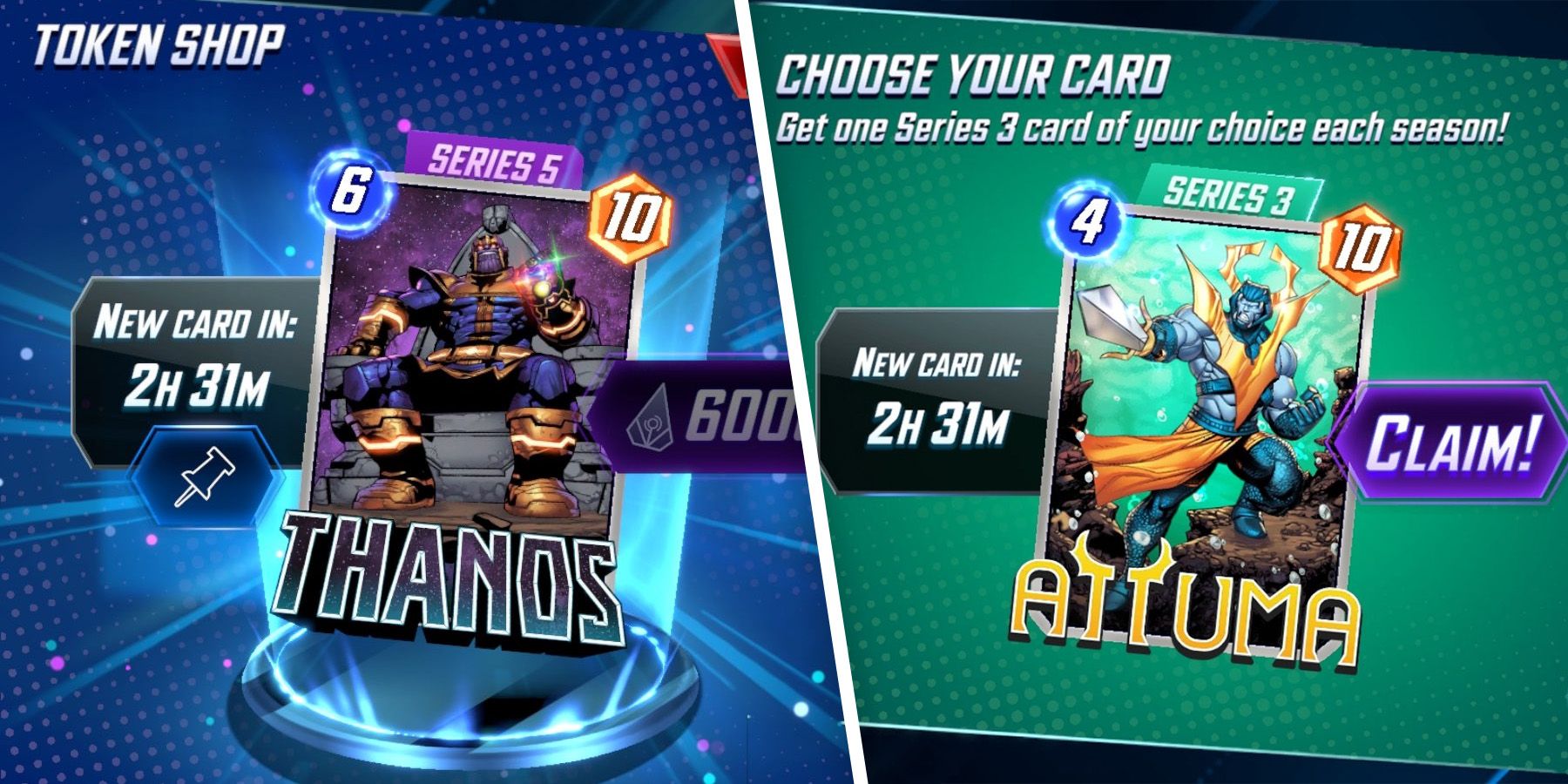 Thanos - Marvel Snap Cards