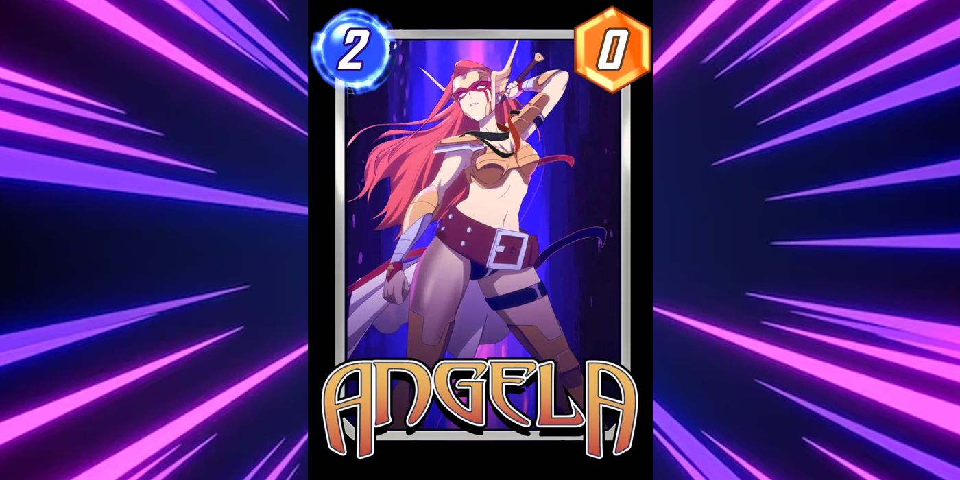 Marvel Snap Variant Art Anime Angela