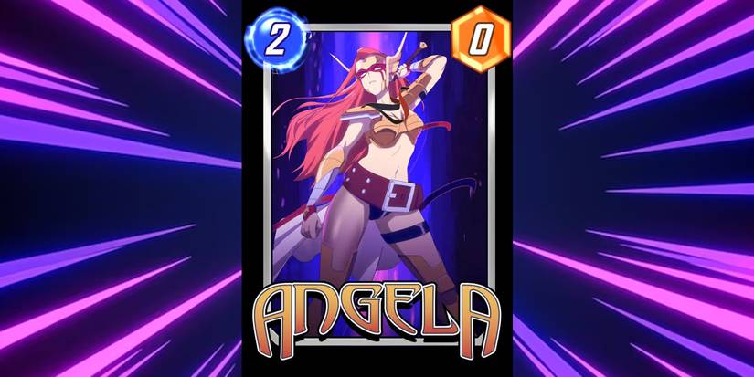 Marvel Snap Variant Art Anime Angela