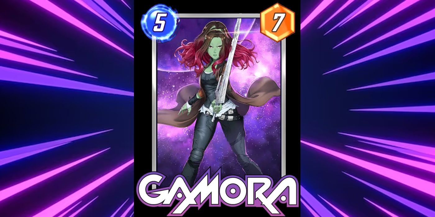 Marvel Snap Variant Art Anime Gamora