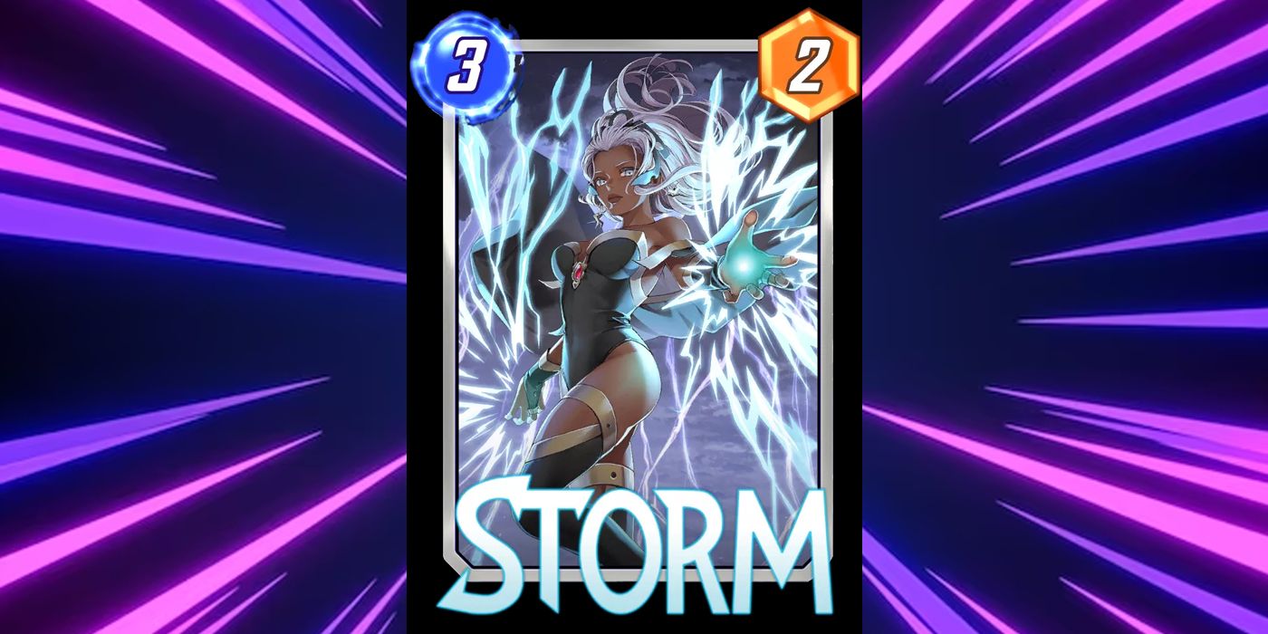 Marvel Snap Variant Art Anime Storm