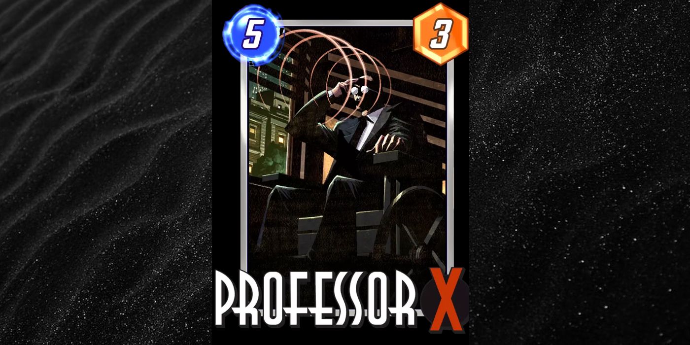 Marvel Snap Variant Art Noir Professor X