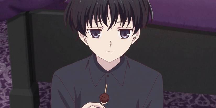 Megumi Hanajima as he appears in the Fruits Basket 2019 anime