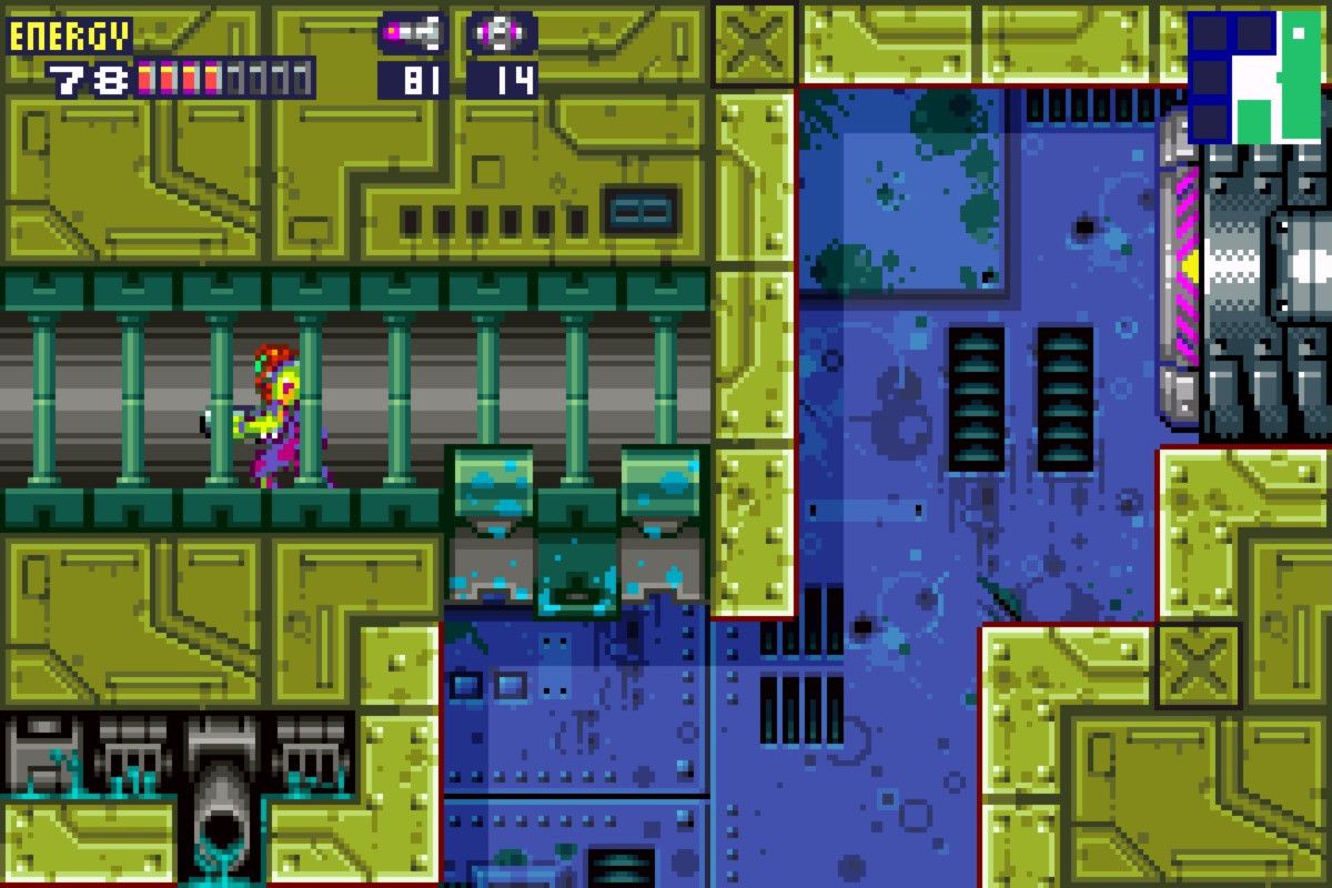 metroid fusion where to go after spider boss