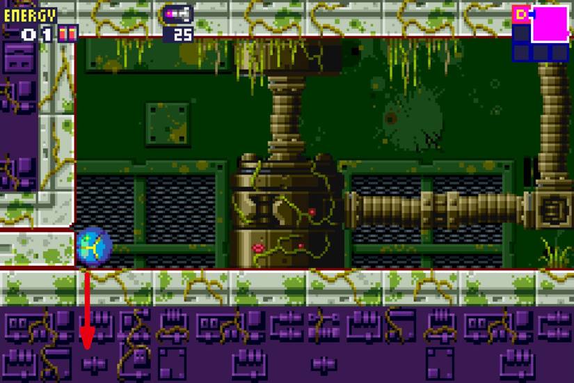 metroid fusion where after bomb