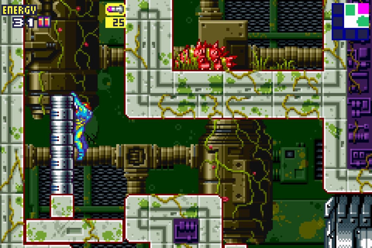 Metroid Fusion: Where to Go After Bomb (Stuck in Sector 2)