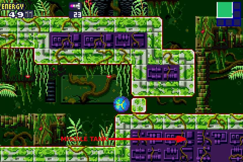 metroid fusion where after bomb