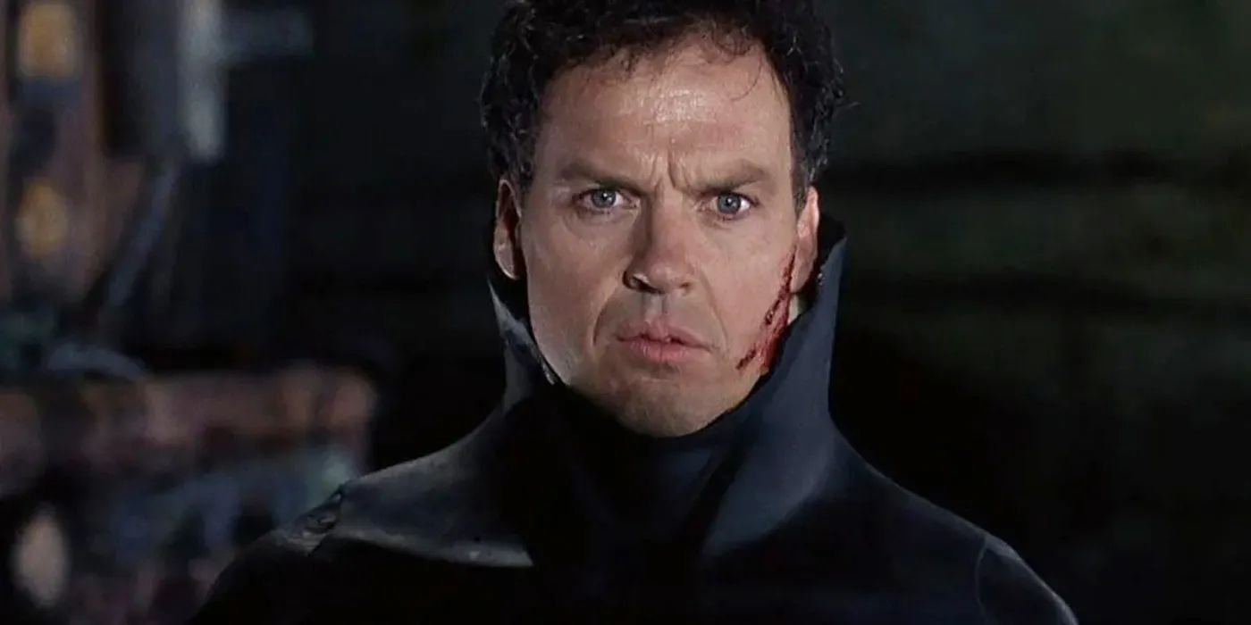 Michael Keaton as batman