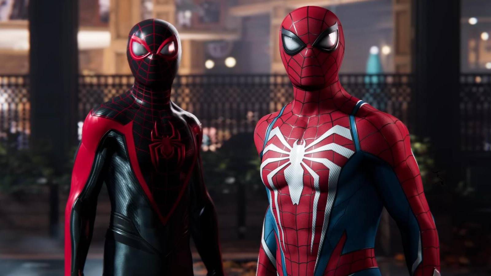 Miles and Peter Spider-Man 2