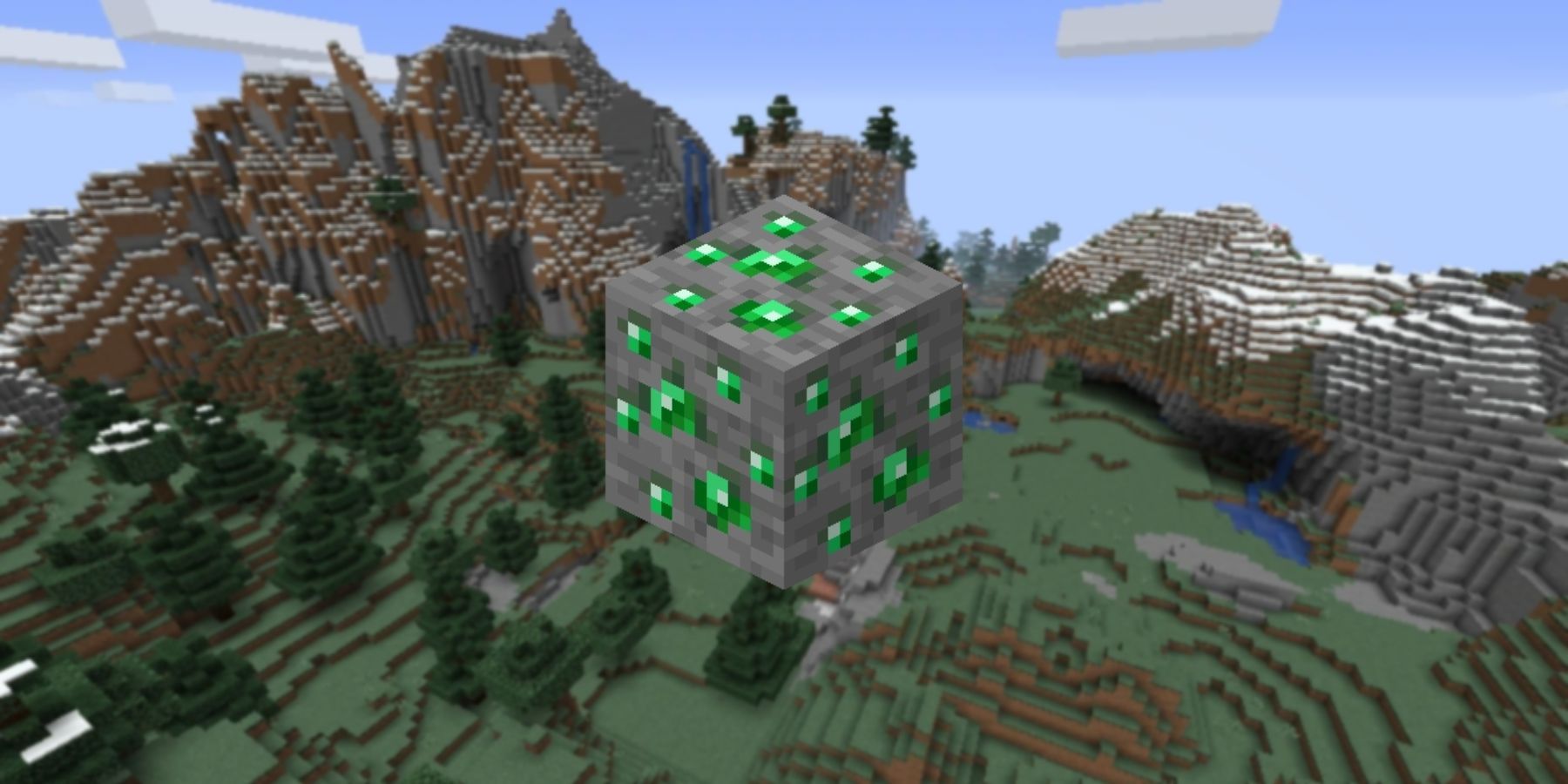 minecraft emerald ore