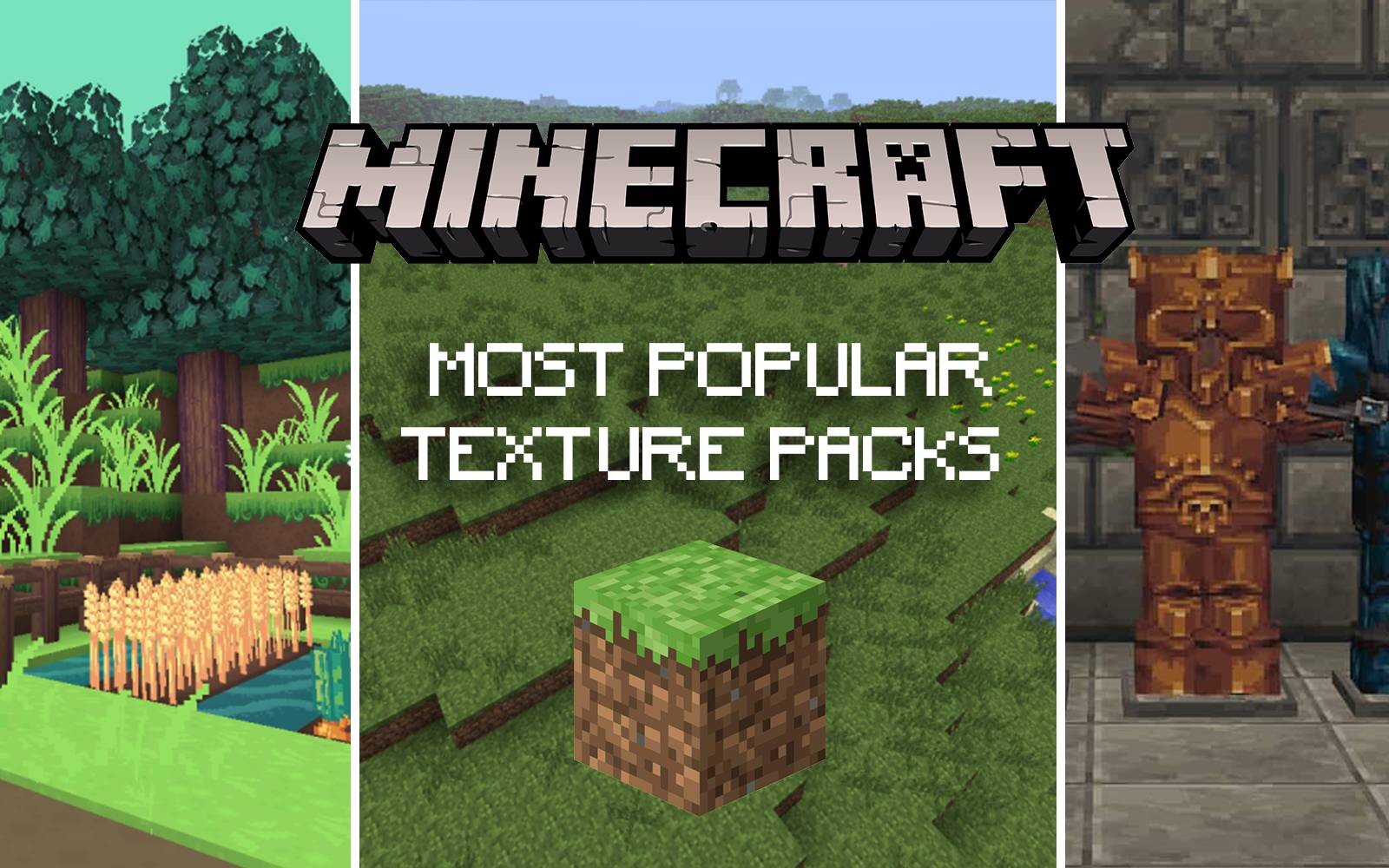 Packs De Textures Minecraft Impressionnants
