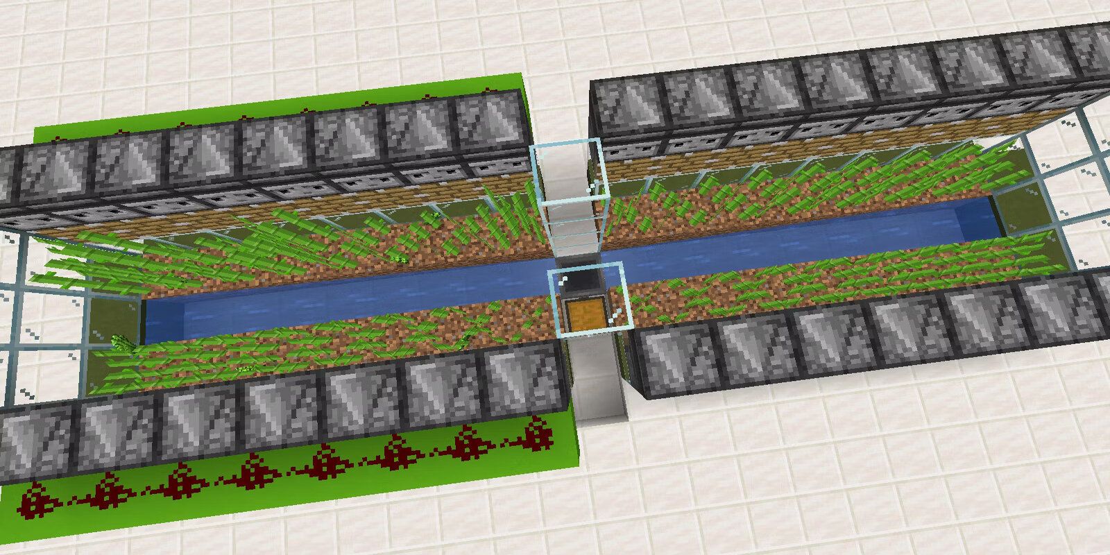 Minecraft Automatic Bamboo And Sugarcane Farm Tutorials 