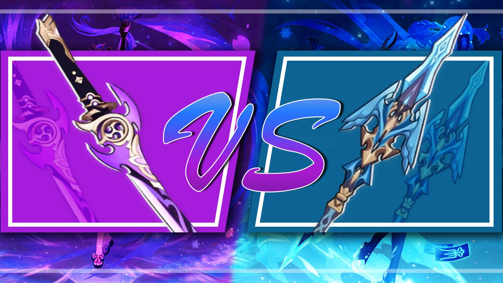 mistsplitter reforged or calamity queller in genshin impact