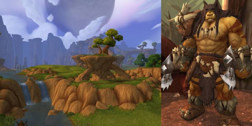 Mok'nathal Orcs rexxar nagrand split image