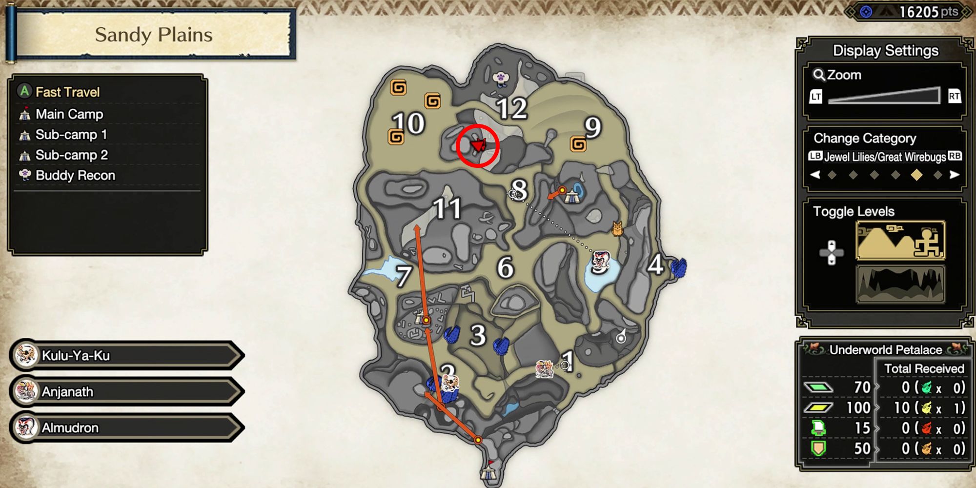 Monster Hunter Rise: All Sandy Plains Relic Records Locations