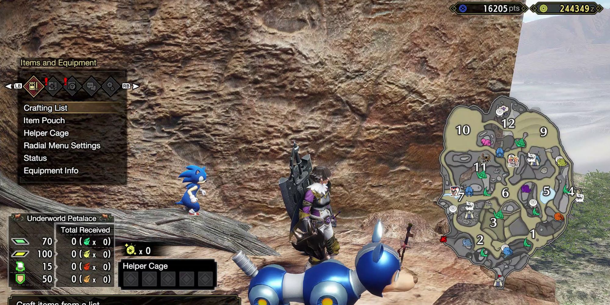 Monster Hunter Rise All Sandy Plains Relic Records Locations