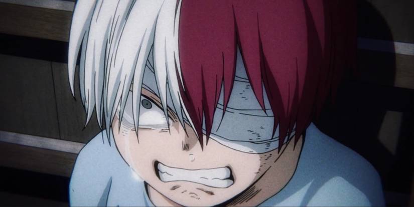 Todoroki in My Hero Academia