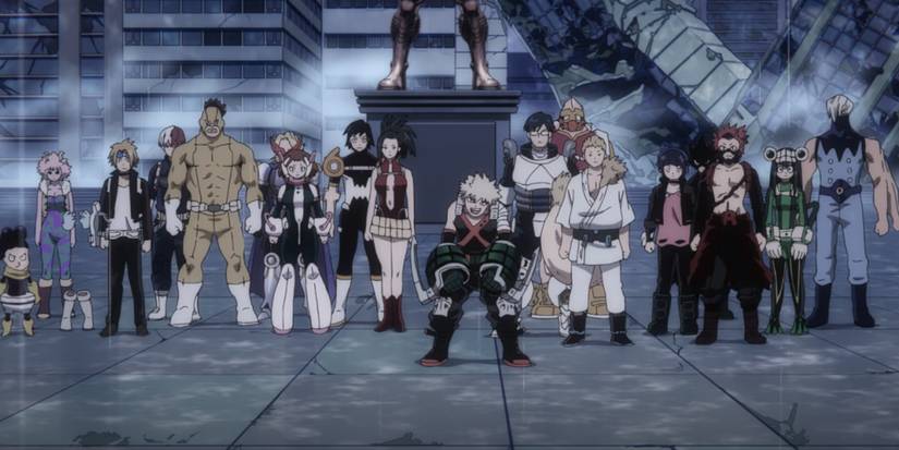 My Hero Academia Bakugo's Greatest Accomplishment Bakugo Leading Class A