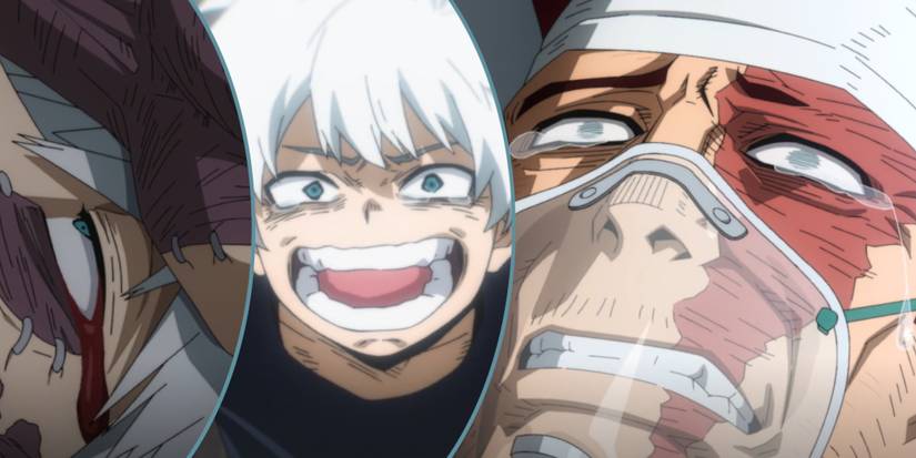 My Hero Academia Best Tearjerkers Season 6 Endeavor and Dabi aka Toya Todoroki