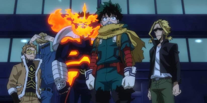 My Hero Academia Deku and the Top Pro Heroes