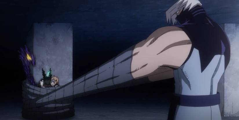 My Hero Academia Deku vs Class A Season 6, episode 23 Shoji, Tokoyami, Yaoyorozu, Kaminari, Deku