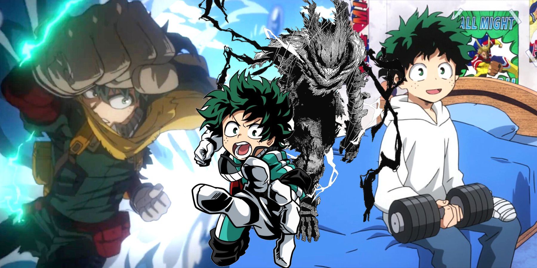 My Hero Academia Every Evolution Of Deku's Quirk Updated Feature Image