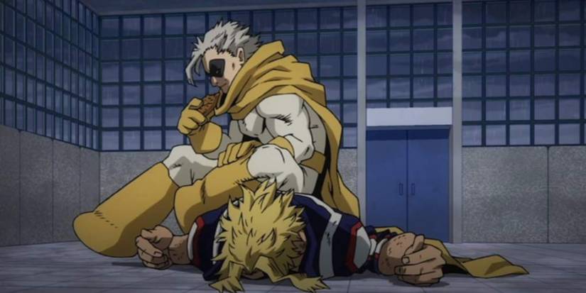 My Hero Academia Gran Torino and All Might