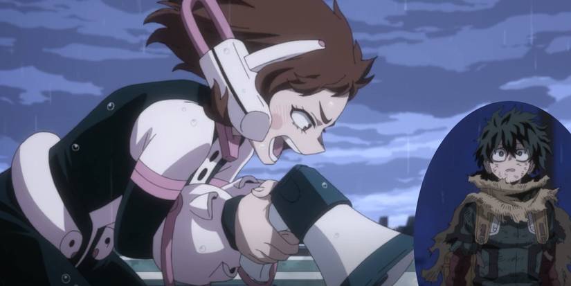 My Hero Academia How Ochaco Saves ALL Heroes Season 6 episode 24 Ochaco and Deku