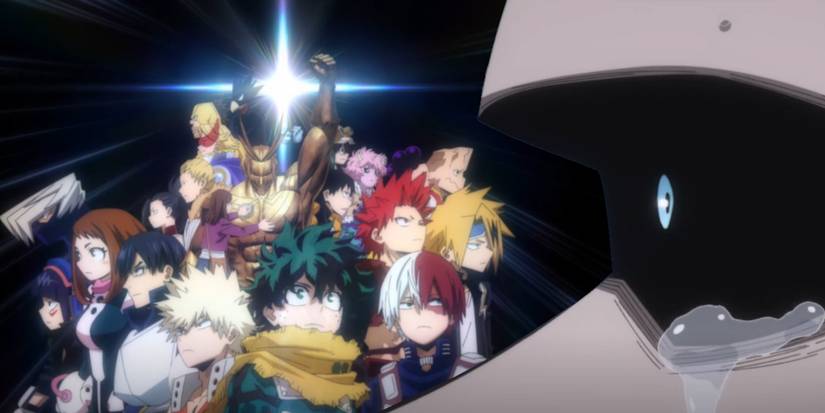 My Hero Academia Stain and All Might's Unexpected Encounter Class A and All Might Season 6 episode 25