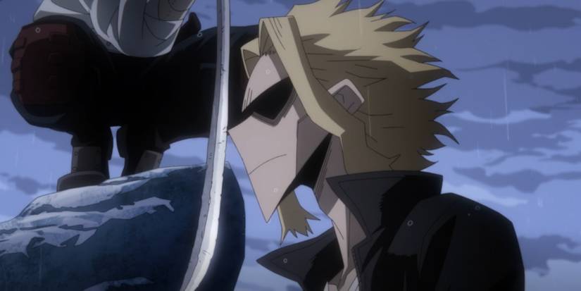 My Hero Academia Stain and All Might's Unexpected Encounter Stain and All Might Season 6 episode 25