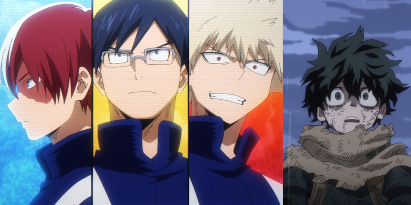 My Hero Academia The Deku Effect Shoto, Tenya, Bakugo and Izuku Class A