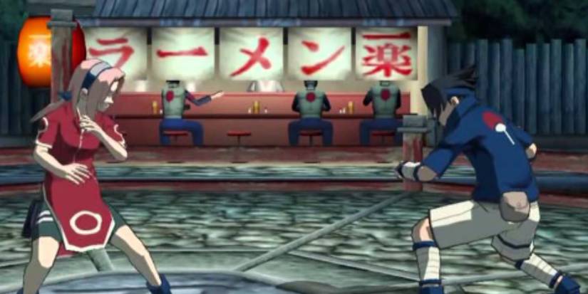 Naruto Clash of Ninja 1 Sasuke Sakura