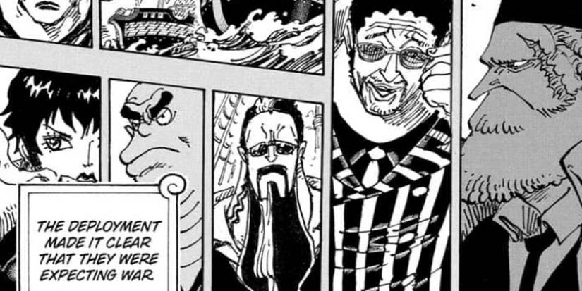 Navy marine kizaru one piece chapter 1079