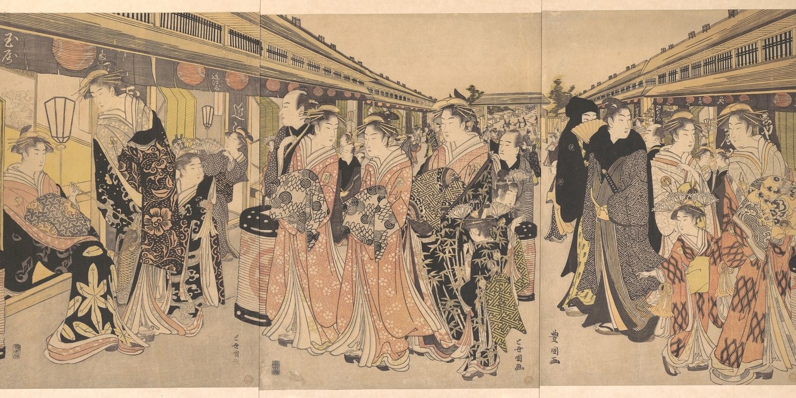 New Cities for Yakuza- Edo- Utagawa Toyokuni I MoMA