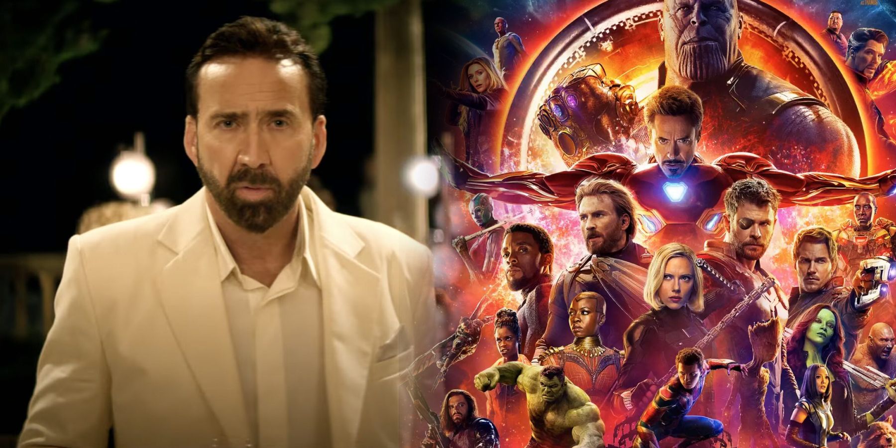 Nicolas Nic Cage Marvel Cinematic Universe MCU Endgame Infinity War