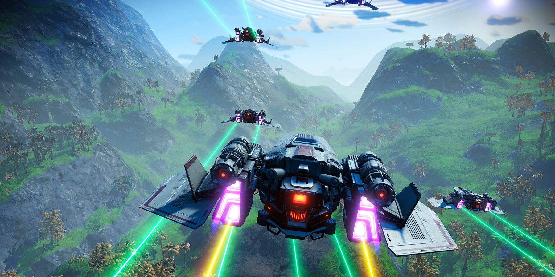 No Man’s Sky The Silver Vector. Chrome and grey alpha body fighter