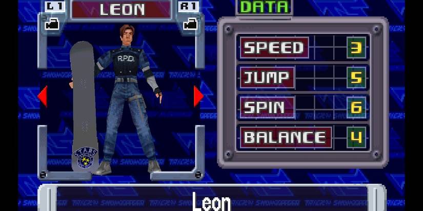 Non-RE Leon Games- Trick'n Snowboarder