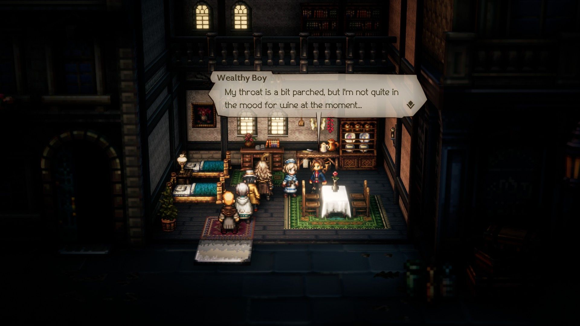 Octopath Traveler 2 The Bourgeois Boy