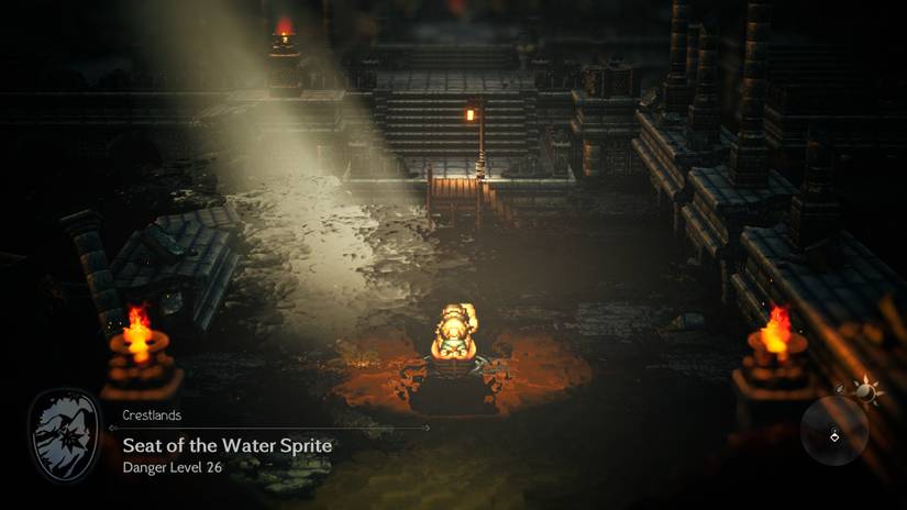 Octopath Traveler 2 Seat of the Water Sprite