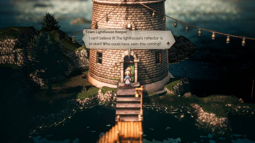 Octopath Traveler 2 Harborlands Lighthouse