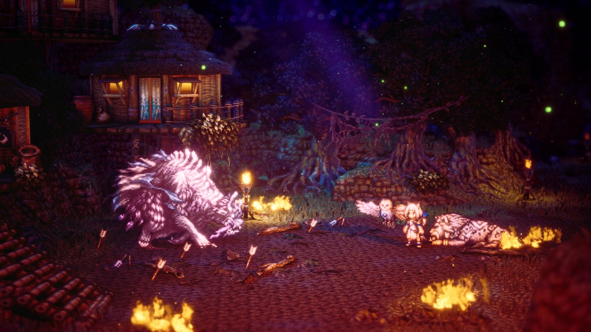 Octopath Traveler 2 Ochette Boss Dark Entity