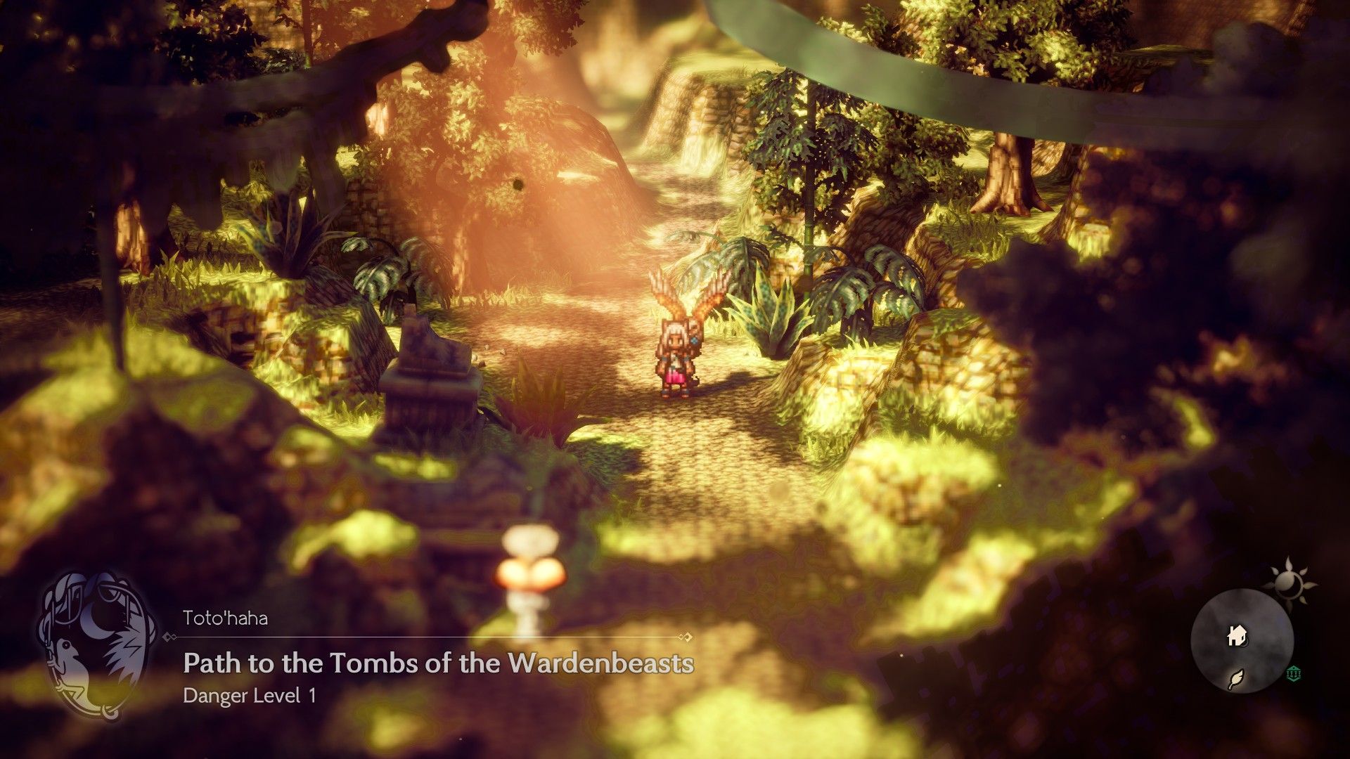 Octopath Traveler 2 Ochette Path to the Tombs