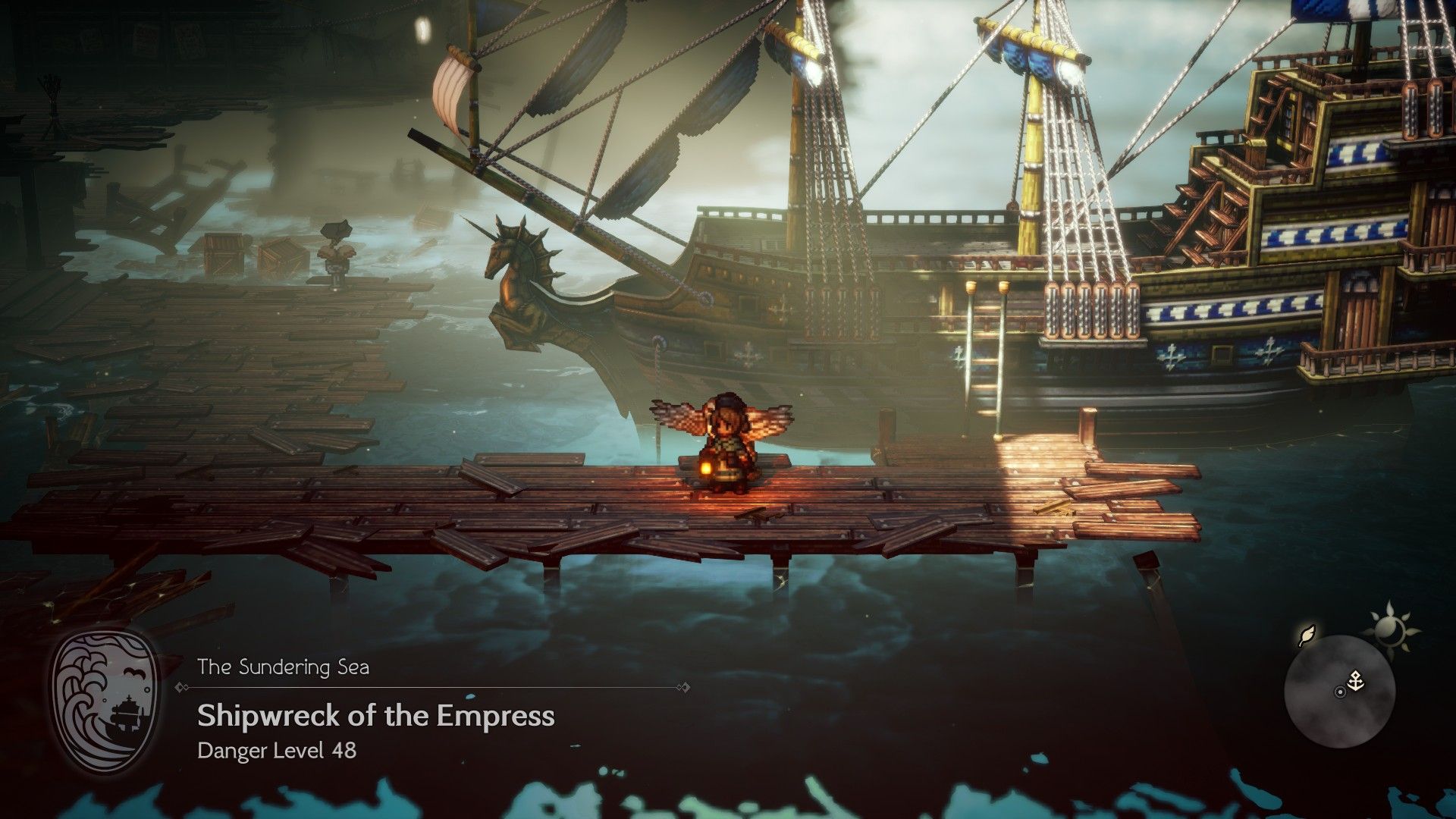Octopath Traveler 2 Shipwreck of the Empress