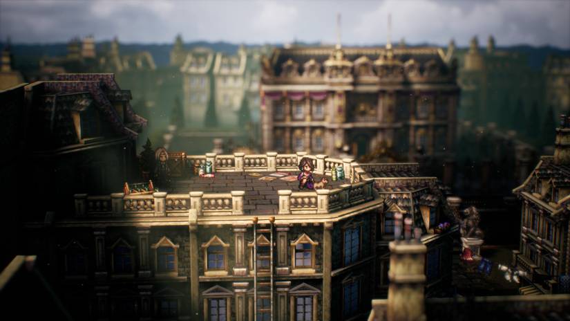 Octopath Traveler 2 Throne Morning