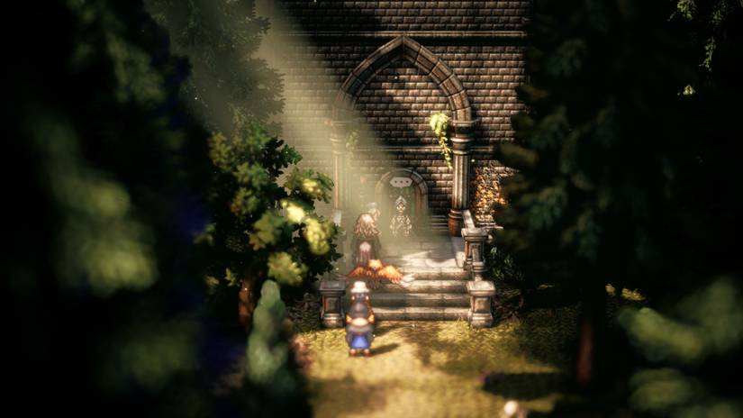 Octopath Traveler 2 Timberain Tower