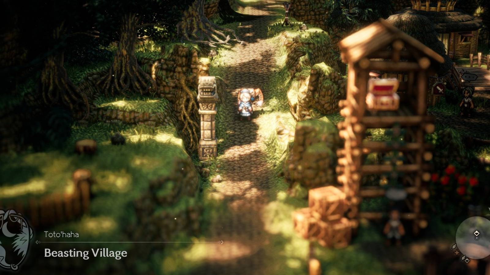 Octopath Traveler 2 Beastling Village