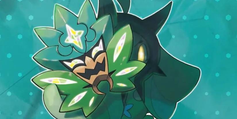 Ozerpon hiding behind its mask