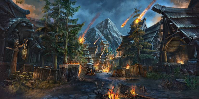 Elder Scrolls: Online Falkreath Hold loading screen
