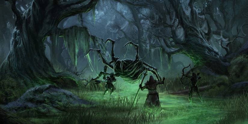 Elder Scrolls: Online Selene's Web Loading screen