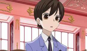 Haruhi Fujioka in Ouran High School Host Club